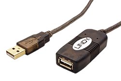 USB 2.0 aktivní prodlužovací kabel, 20m