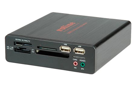 USB 2.0 Docking Station, DVI-I, 2xUSB, LAN, eSATA, čtečka karet