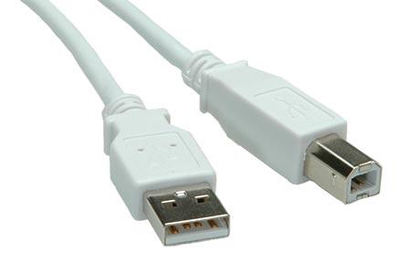 USB 2.0 kabel A-B, 1,8m