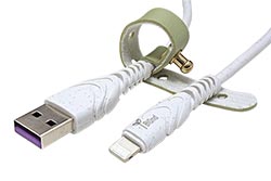 USB 2.0 kabel USB A(M) - Lightning, 2,4A, 1,2m