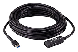 USB 5Gbps aktivní prodlužovací kabel USB3.0 A(M) - USB C(F), 10m (UE331C)
