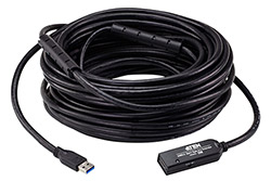 USB 5Gbps aktivní prodlužovací kabel USB3.0 A(M) - USB C(F), 20m (UE332C)