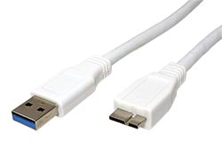 USB 5Gbps kabel USB3.0 A(M) - microUSB3.0 A(M), 2m