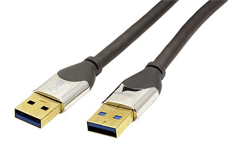 USB 5Gbps kabel USB3.0 A(M) - USB3.0 A(M), 0,5m