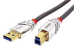 USB 5Gbps kabel USB3.0 A(M) - USB3.0 B(M), 2m
