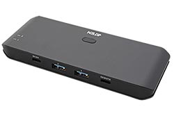 USB 5Gbps přepínač 2:4, 2x USB 3.0 A - 3x USB 3.0 A + USB C (US4324)