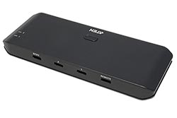USB 5Gbps přepínač 2:4, 2x USB C - 3x USB 3.0 A + USB C (US5324)