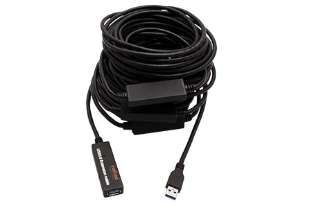 USB 5Gbps (USB 3.0) aktivní prodlužovací kabel, USB3.0 A(M) - USB3.0 A(F), 20m