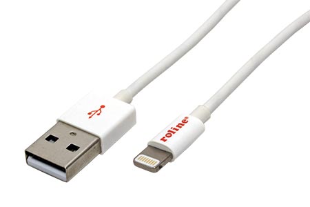 USB kabel pro Apple s konektorem Lightning, 1,8m