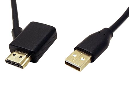 USB napájecí kabel pro HDMI, 0,4 m