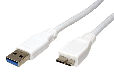 USB SuperSpeed 5Gbps kabel USB3.0 A(M) - microUSB3.0 B(M), 2m