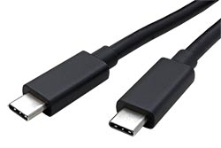 USB4 40Gbps kabel USB C(M) - USB C(M), PD 240W, 0,5m, černý