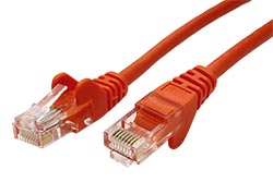 UTP patchkabel kat. 5e, 10m, oranžový