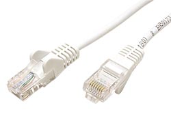 UTP patchkabel kat. 5e, 1m, bílý