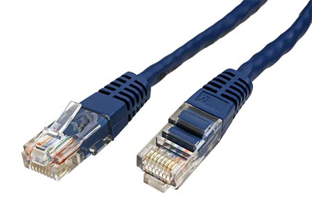 UTP patchkabel kat. 5e, 30m, modrý