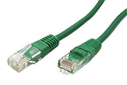 UTP patchkabel kat. 5e, 3m, zelený