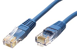 UTP patchkabel kat. 5e, 5m, modrý