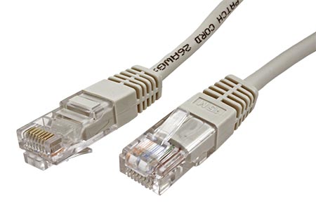 UTP patchkabel kat. 5e, 5m, šedý