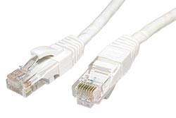 UTP patchkabel kat. 6, 10m, bílý