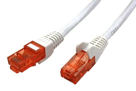 UTP patchkabel kat. 6, 15m, bílý