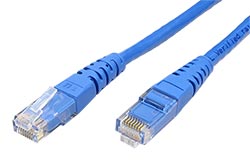 UTP patchkabel kat. 6, 5m, modrý