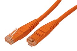 UTP patchkabel kat. 6, 5m, oranžový