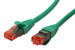 UTP patchkabel kat. 6, Component Level, LSOH, 2m, zelený