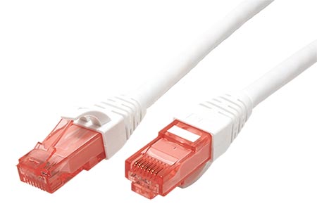 UTP patchkabel kat. 6, Component Level, LSOH, 3m, bílý