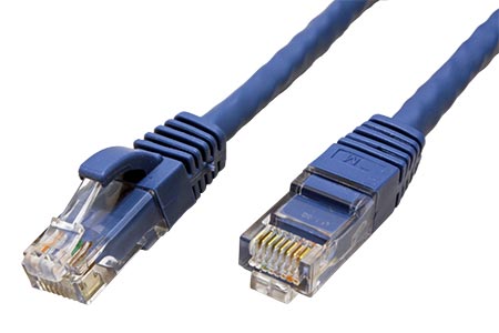 UTP patchkabel kat. 6a, 2m, modrý