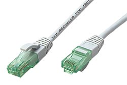 UTP patchkabel kat. 6a, 7m, šedý