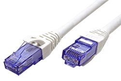 UTP patchkabel kat. 6a, Component Level, 0,3m, LSOH, bílý
