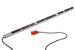 Vertikální napájecí panel 36x IEC320 C13 + 6x C19, 3m, vidlice IEC 60309 3x16A (800.2341)