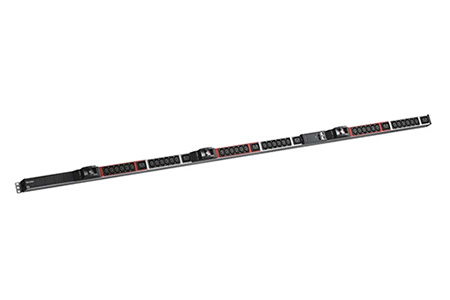 Vertikální napájecí panel BN ESSENTIAL, 36x zásuvka C13 + 6x C19, měření, kabel 3m IEC 60309 3x32A (BM0024230)