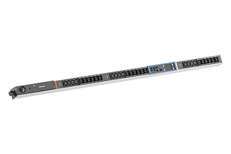 Vertikální napájecí panel BN PRO M+, 12x C13, 18x C13/19, RCM, měření, 3m, IEC 60309 3x 16A (BM0024753)
