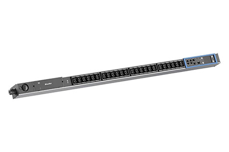 Vertikální napájecí panel BN PRO M+, 24x C13/19, RCM, měření, 3m, IEC 60309 16A (BM0024747)