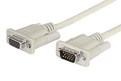 VGA kabel prodlužovací MD15HD-FD15HD, 1,8m