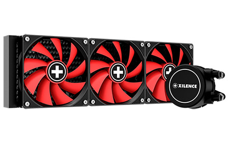 Vodní chlazení pro CPU Intel a AMD, 3x ventilátor, 400W TDP (XC978 | LQ360)