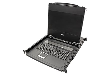 Výsuvná konzole 19", LCD 17,3", US, touchpad, USB, HDMI/DVI/VGA, full HD (CL6700MW)