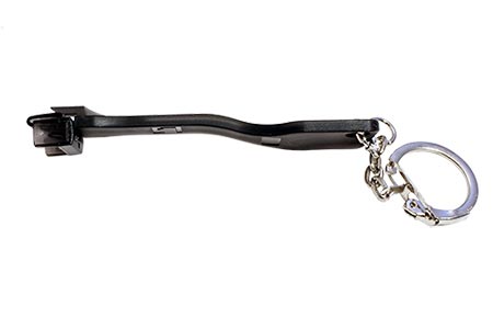 Záslepka RJ45, 10ks + klíč, černá