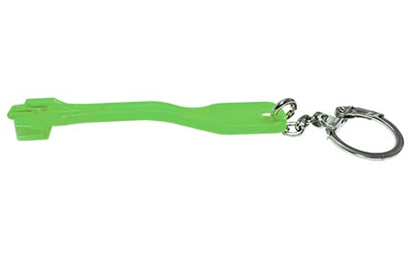 Záslepka RJ45, 10ks + klíč, zelená