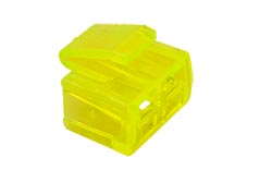 Záslepka RJ45, 20ks, žlutá