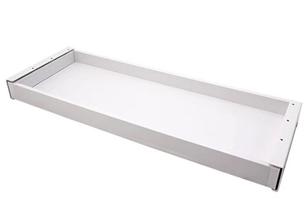 Zásuvka pod stůl, šířka 758mm, bílá