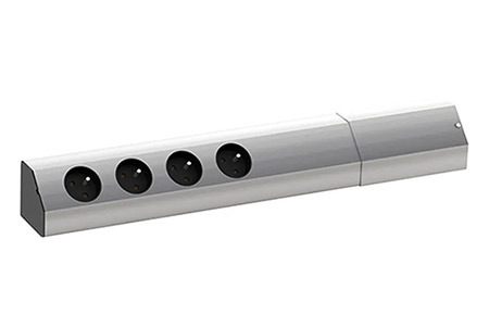 Zásuvková lišta CASIA, 4x zásuvka CZ (923.010)