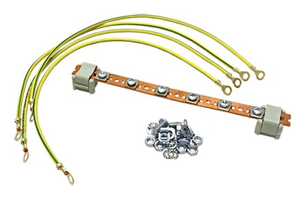 Zemnící sada, zemnící lišta 220mm